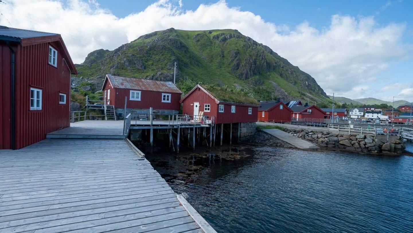 Real Fisherman'S Cabins In Ballstad, Lofoten Exterior foto